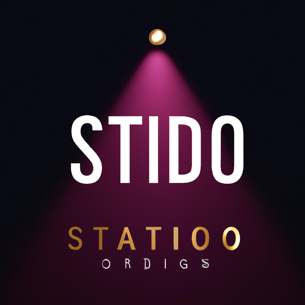 Studio Lumière Caraïbe — logo cercle lumineux minimaliste moderne